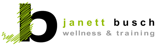 Logo "janett busch" wellness & training